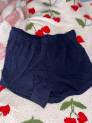 Navy blue sweat shorts from Amazon thumbnail 2