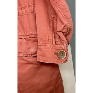 Ann Taylor burnt orange Jacket / Coat Women's size XS Knee Length Hood thumbnail 6