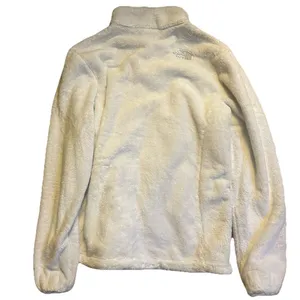 The North Face Women’s Full Zip Fleece Jacket White Size Large Soft Plush Warm thumbnail 4