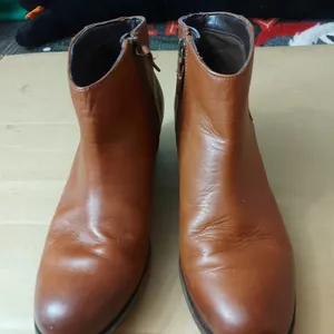 Clarks Maypearl Fawn Ankle Round Toe Brown Boots 7.5 Southwestern Boho Casual thumbnail 6