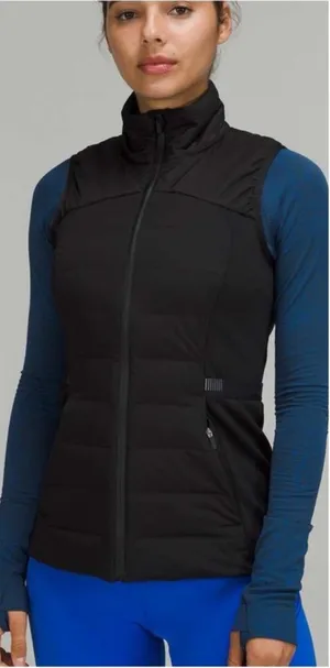 Lululemon Down for it all puffer winter vest black 2 thumbnail 1