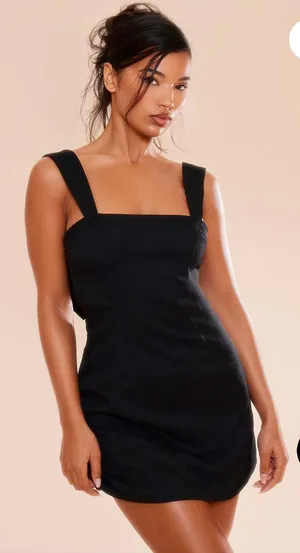 Bow Dress Black Size XS thumbnail 2