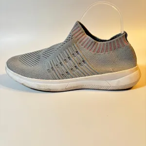 Danskin Womens Cheerful Gray Slip on Sneakers Workout Walking‎ Breathable Sz 9 thumbnail 4