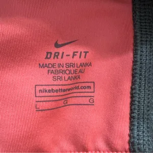 Nike Dri-FIT Sports Bra Gray & Pink Size L thumbnail 4