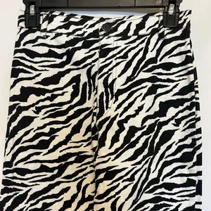 Motel Rocks Zoven Trousers in‎ 90’s Zebra Black and White Size XS thumbnail 2