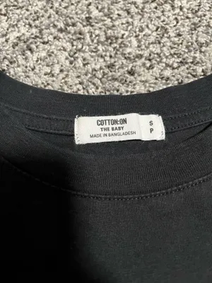 Cotton on black crop top S thumbnail 3