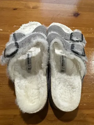Birkenstock Arizona Shearling Sandal Size 38 thumbnail 3