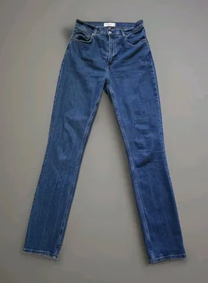 Abercrombie & Fitch Straight Jeans Women's 28 Blue Ultra High Rise Denim 6 thumbnail 1