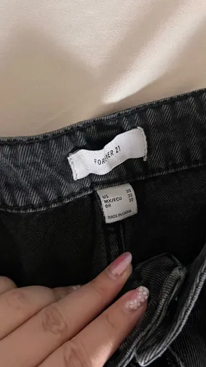 Forever 21 Pants Black High-Waisted  thumbnail 2