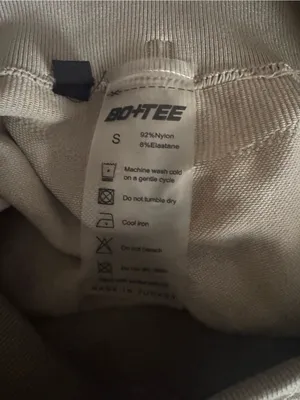 Bo + Tee Define High Rise Biker Shorts Size Small NWOT thumbnail 4