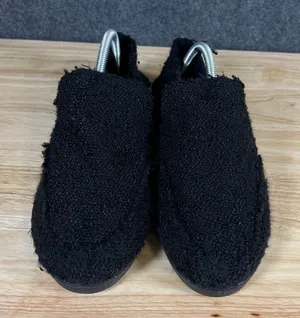 Vionic Beach Malibu Black Teddy Faux Shearling Slip On Sneakers Womens 10 thumbnail 1