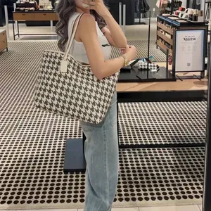 coach City Tote Bag With Houndstooth Print cj626 thumbnail 7