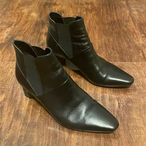 Donald J Pliner Fate leather ankle booties thumbnail 2