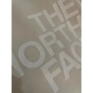 The North Face Half Dome Hoodie Women's M Cream Ivory Logo Pullover Sweatshirt thumbnail 9