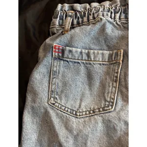 BDG Urban Outfitters Light Wash Denim Paperbag Waist Shorts Blue Small thumbnail 4