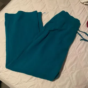 Size 2xl Sweatpants Wide Leg Blue thumbnail 2