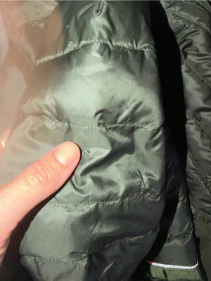 Lululemon down for a run jacket size 6 olive green thumbnail 7