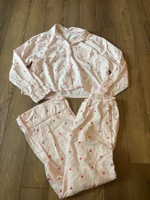 Aerie cherry pajama set  thumbnail 1
