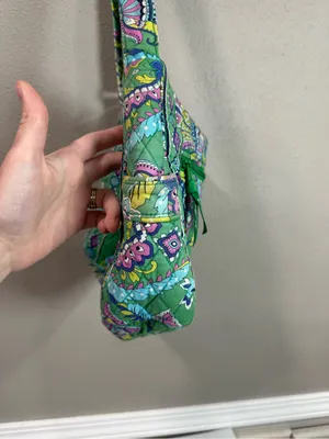 Vera Bradely Emerald Pasiley Bag thumbnail 12