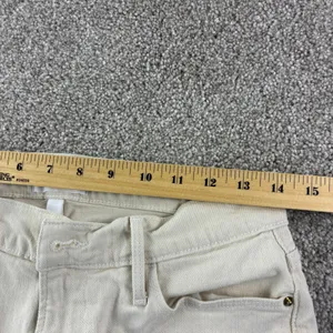 Frame Le High‎ Straight Jeans Women 27 White High Rise Denim Designer Denim thumbnail 5