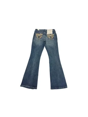 Fire & Rain Women’s Bootcut Flare Jeans Size 11 Medium Wash Low Rise Stretch NWT thumbnail 3