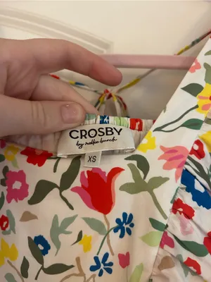 Crosby by Mollie Burch Frida Dress in Blossom XS thumbnail 3