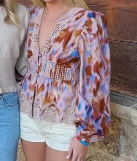 Anthropologie Blouse Small thumbnail 2