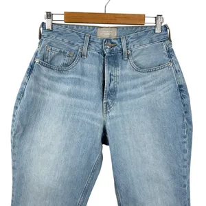 Everlane The Curvy 90S Cheeky Straight Jean Organic Cotton Crop Ankle Size 28 thumbnail 3