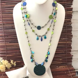 Chico’s 3 Piece Set Necklace Bracelet & Earrings thumbnail 3
