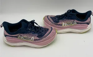 Hoka Sky Flow Women's 9.5D Running Shoes Pink Running Hiking Outdoors thumbnail 1