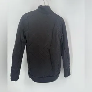 Lululemon‎ Women's Forever Warm Quilted Quarter Zip Pullover Sweatshirt Size 2 thumbnail 2