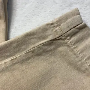 Free People 12 Pleated Tapered Chino Pants Tan Coastal‎ Academia Summer Granola thumbnail 4