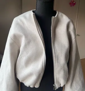 Bomber jacket White thumbnail 1