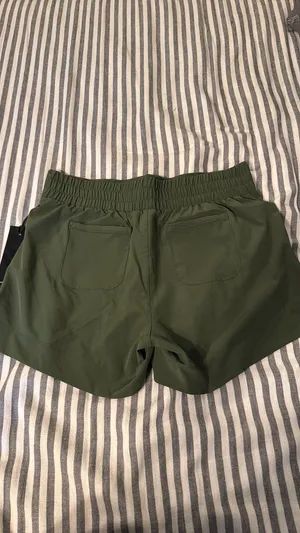 Kyodan Olive green active shorts thumbnail 2