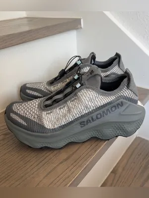 Salomon Orava Advanced Sneakers in Sedona Sage White Cloud Blue NWOB thumbnail 4