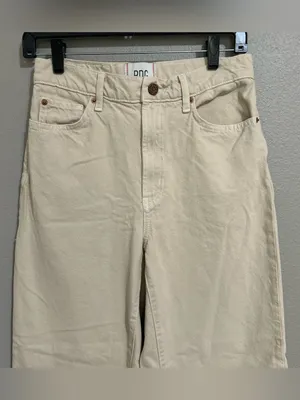 Urban Outfitters BDG Neutral Cotton High Rise Wide Leg Pants Women’s Size 27 thumbnail 2