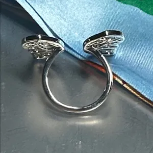 Butterfly Wings Scarf Ring thumbnail 3