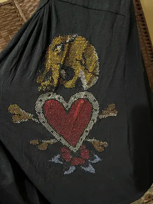Ed Hardy by Christian Audigier Embellished Tunic Top / Dress – Black – Small thumbnail 9