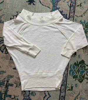 Free People Off-The-Shoulder Top White thumbnail 1