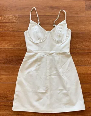 Princess Polly White Mini Dress thumbnail 1