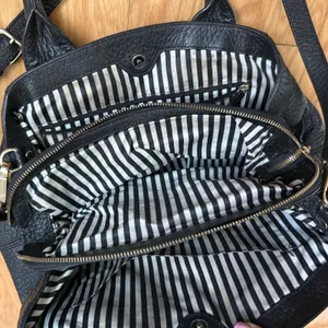 Kate Spade Southport Ave Sloan Black Leather Pebbled Handbag‎ Designer Purse thumbnail 8