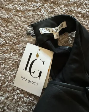 Black Leather Dress Small thumbnail 3