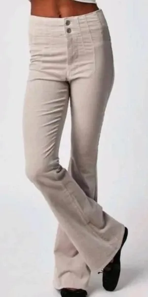 Free People We The Free Jayde Corduroy Flare Pants – Size 27 thumbnail 1