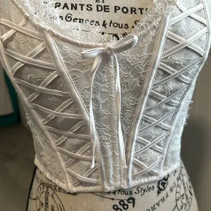 Victoria’s Secret Unlined Lace-Up Corset thumbnail 9