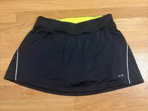 C9 By Champion Tennis Skort Yellow & Grey Athletic Skirt Size Small thumbnail 1
