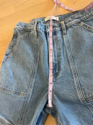 Abercrombie & Fitch the ‘90s straight ultra high rise denim size 31 / 12 thumbnail 8