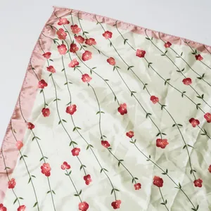 Vintage Cherry Blossom Floral Scarf Wraps thumbnail 2