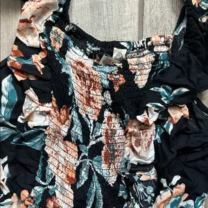 American Rag Black Floral Jumpsuit thumbnail 3