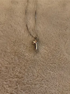 Dolphin Pendant Necklace for Women - Simple Everyday Jewelry thumbnail 3