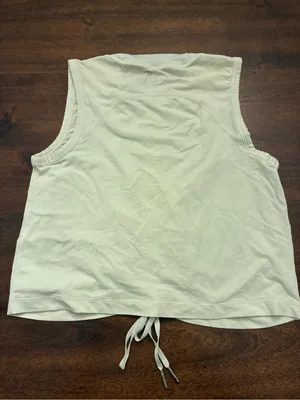 Lululemon Tank Top Size 2 Cinch Me Up Front Tank Artic Mint Green Shirt Top thumbnail 2